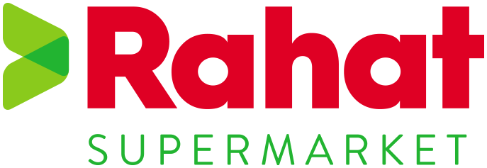 Rahat Supermarket — официальный логотип сети